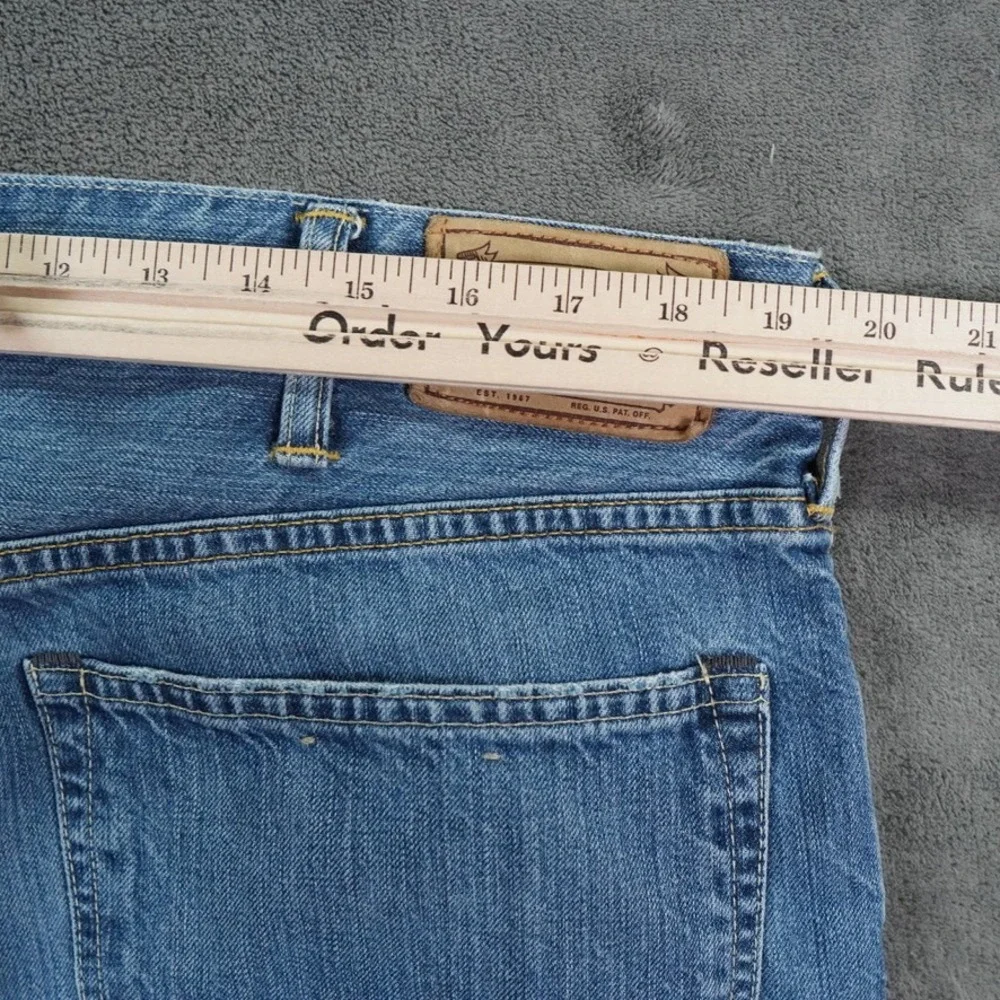 Polo‎ Ralph Lauren Hampton Jeans Men 38Tx36 Blue Tall Straight RL Logo Western